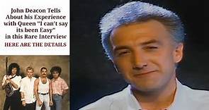 John Deacon Tells About his Experience with Queen "I can’t say its been Easy" in this Rare Interview