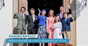 Queen Margrethe of Denmark Strips Four Grandchildren of Their Royal Titles