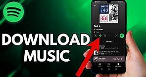 How To Download Music On Spotify