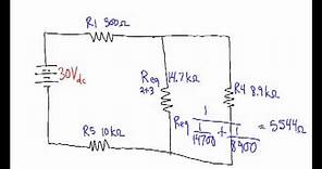 solving series parallel circuits