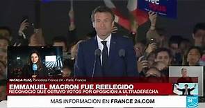 Informe desde París: así celebró Emmanuel Macron su reelección a la presidencia de Francia