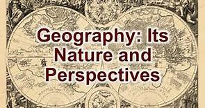 1.1 - What is Human Geography?