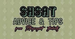 SHSAT Advice from Stuyvesant Students (Series, Ep 1) | StuyInterviews