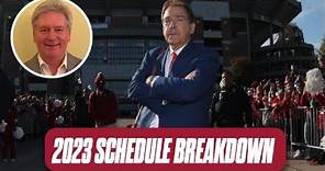 Breaking down the Alabama Crimson Tide's 2023 Schedule | Alabama Football | SEC Football | #rolltide
