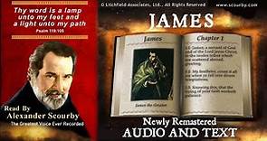 59 | Book of James | Read by Alexander Scourby | AUDIO and TEXT | FREE on YouTube | GOD IS LOVE!