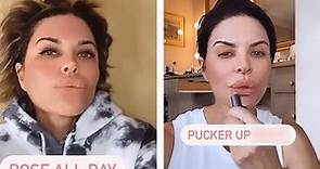 'Pucker Up, B****!' Lisa Rinna showcases her new lipsticks