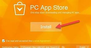 how to download and install PC app store on windows 10