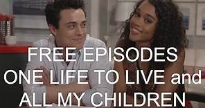 How To Watch FREE Episodes of "All My Children" & "One Live To Live"