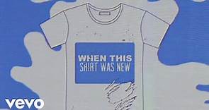 Kristian Bush - When This Shirt Was New (Lyric Video)