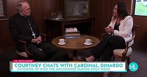 Cardinal Daniel DiNardo from the Archdiocese of of Galveston-Houston speaks with Houston Life's Courtney Zavala during holy week