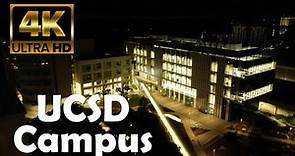 University of California, San Diego | UCSD | 4K Campus Drone Tour "Night Version"