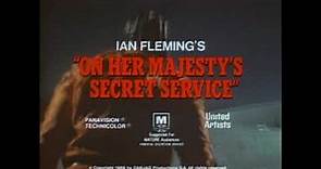 On Her Majesty's Secret Service - TV Spot