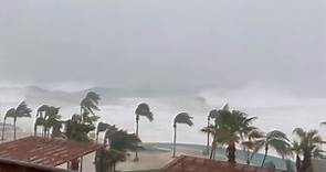 Hurricane Olaf makes landfall in Baja California, Mexico