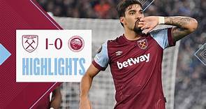 West Ham 1-0 Olympiacos F.C. | Lucas Paquetá Stunner Secures Points | UEFA Europa League Highlights