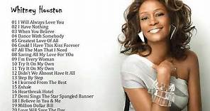 Whitney Houston Super Grandes Éxitos - Las Mejores Recopilaciones Románticas Whitney Houston