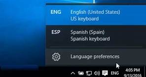 Type Accents with a Spanish Keyboard in Windows 10