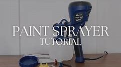 Paint Spraying 101: How to achieve the perfect finish on painted furniture!