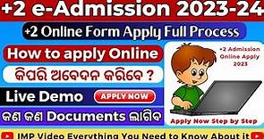 SAMS Odisha +2 Admission 2023 Online || How to apply +2 Online Application form on Mobile || Odisha🔥