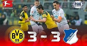 Borussia Dortmund - Hoffenheim [3-3] | GOLES | Jornada 21 | Bundesliga