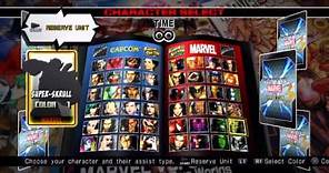 Ultimate Marvel vs. Capcom 3 COMPLETE 48 Character Roster