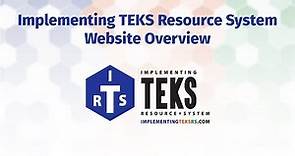 TEKS Resource System Implementation Guide | Video Tutorial
