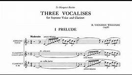 Ralph Vaughan Williams - 3 Vocalises