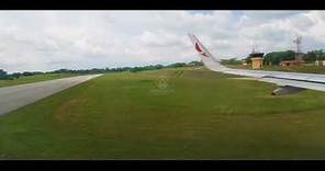 Aproximación y aterrizaje en el aeropuerto Las Brujas de #Corozal/#Sincelejo.