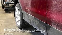 Paintless Dent Repair In Rochester NY | Dent Guy | 2016 Ford Escape Body Line Repair