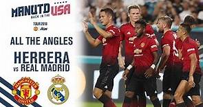Ander Herrera v Real Madrid | All the Angles | Manchester United 2-1 Real Madrid