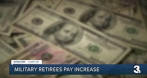 Military retirees to see largest pay increase in 40 years