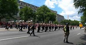 James Campbell High School Band (Ewa Beach Hawaii) at the 4th of July Parade in Washington DC