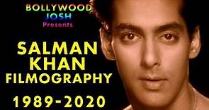 Salman Khan Filmography in Just 25 Minutes || Salman Khan Evolution 1988 to 2020 || Bollywood Josh