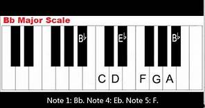 Primary Chords in the Key of B Flat Major - Piano Lesson