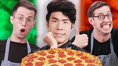 The Try Guys Bake Pizza Without A Recipe