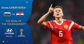 Denis CHERYSHEV goal vs Croatia | 2018 FIFA World Cup | Hyundai Goal of the Tournament Nominee