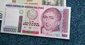 #Currency special part 72: Peruvian Intis/ Nuevo Soles