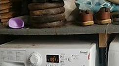 Still running today, but it is starting to get loud again. Washing machine repair, home repair, new bearings fitted. #hotpoint #homeappliances #washingmachine #WashingMachineRepair #dirty | Deandohertygreaser
