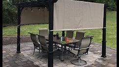 Garden Treasures Pergola With Canopy - Unboxing and Review