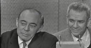 What's My Line? - Rodgers & Hammerstein; Martin Gabel & Paulette Goddard [panel] (Nov 29, 1959)