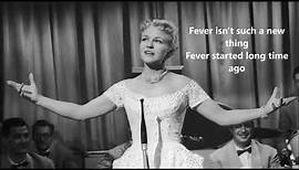 Fever Lyrics - Peggy Lee