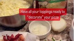 🍕The Easiest Homemade Pizza Recipe #pizza