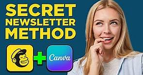 How to Create an Email Newsletter with Mailchimp (Secret Canva Method)