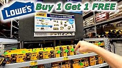 Lowes Black Friday BUY 1 Get 1 Free Tool Deals 2023