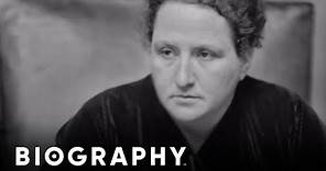 Gertrude Stein - Author & Poet | Mini Bio | BIO