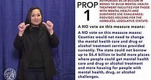 Proposition 1: Quick Reference Guide (ASL) - March 5, 2024, California Presidential Primary Election