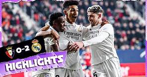 Osasuna 0-2 Real Madrid | HIGHLIGHTS | LaLiga 2022/23