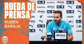 RUEDA DE PRENSA DE RUBÉN BARAJA PREVIA AL SEVILLA FC - VALENCIA CF