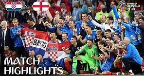 Croatia v England | 2018 FIFA World Cup | Match Highlights