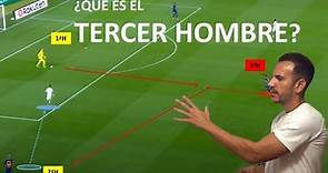 El TERCER HOMBRE en fútbol: FÁCIL👌 explicación y EJEMPLOS.