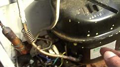How to remove a fridge compressor from a fridge